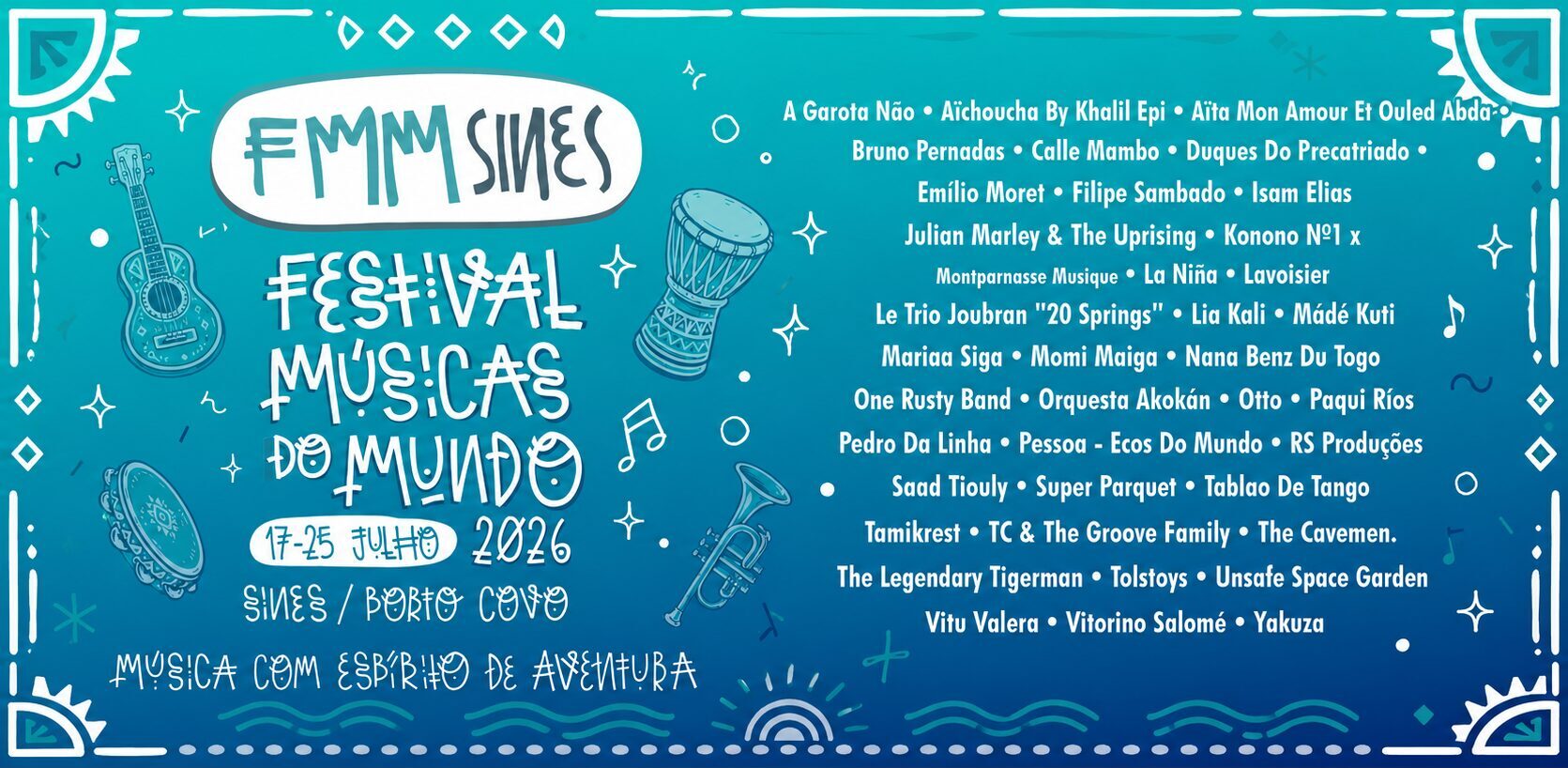 Festival Músicas do Mundo 2026